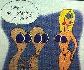 Alien Cartoon.