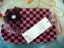 Une Nana Cool Checkered Clutch Bag - Front